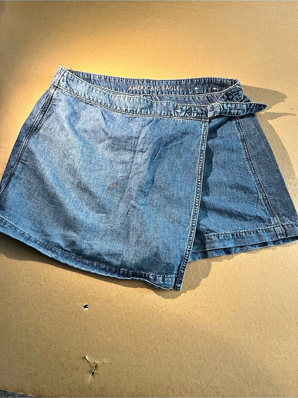 American Eagle Women's Denim Jean Shorts in Blue